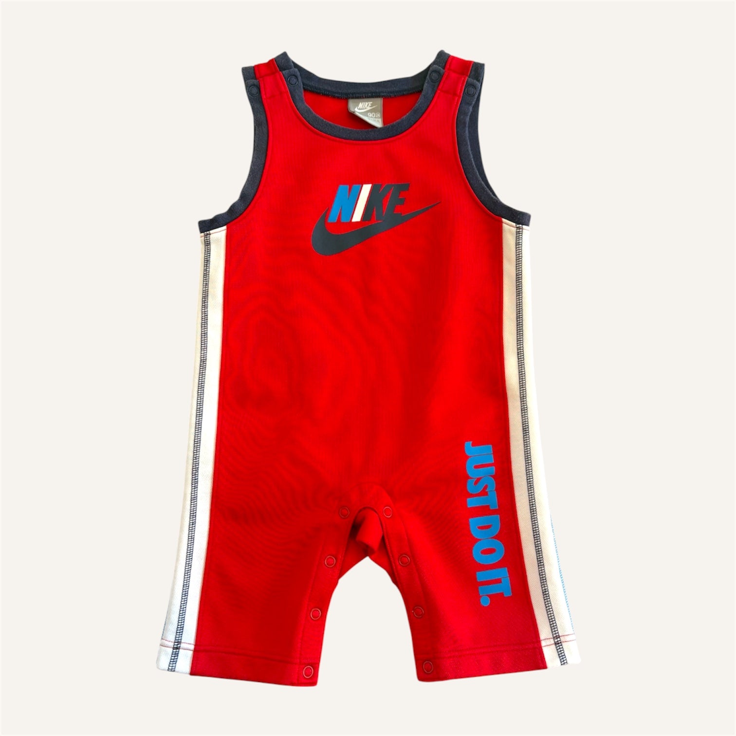 Y2K Red Nike Summer Romper (2-3T)