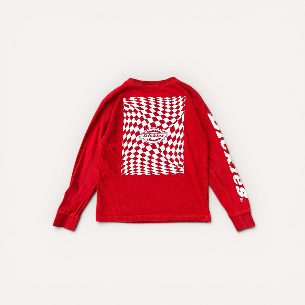Red Dickies Long Sleeve Graphic T-shirt (5/6)