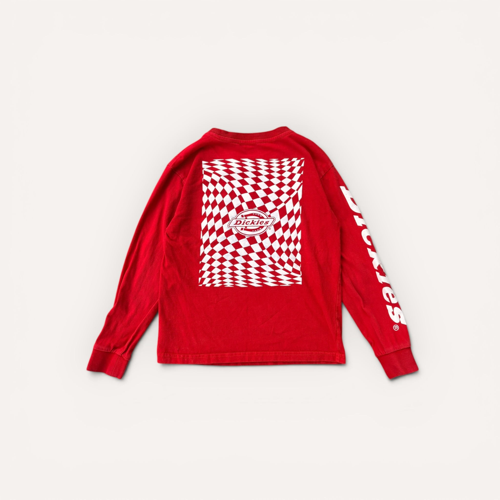 Red Dickies Long Sleeve Graphic T-shirt (5/6)