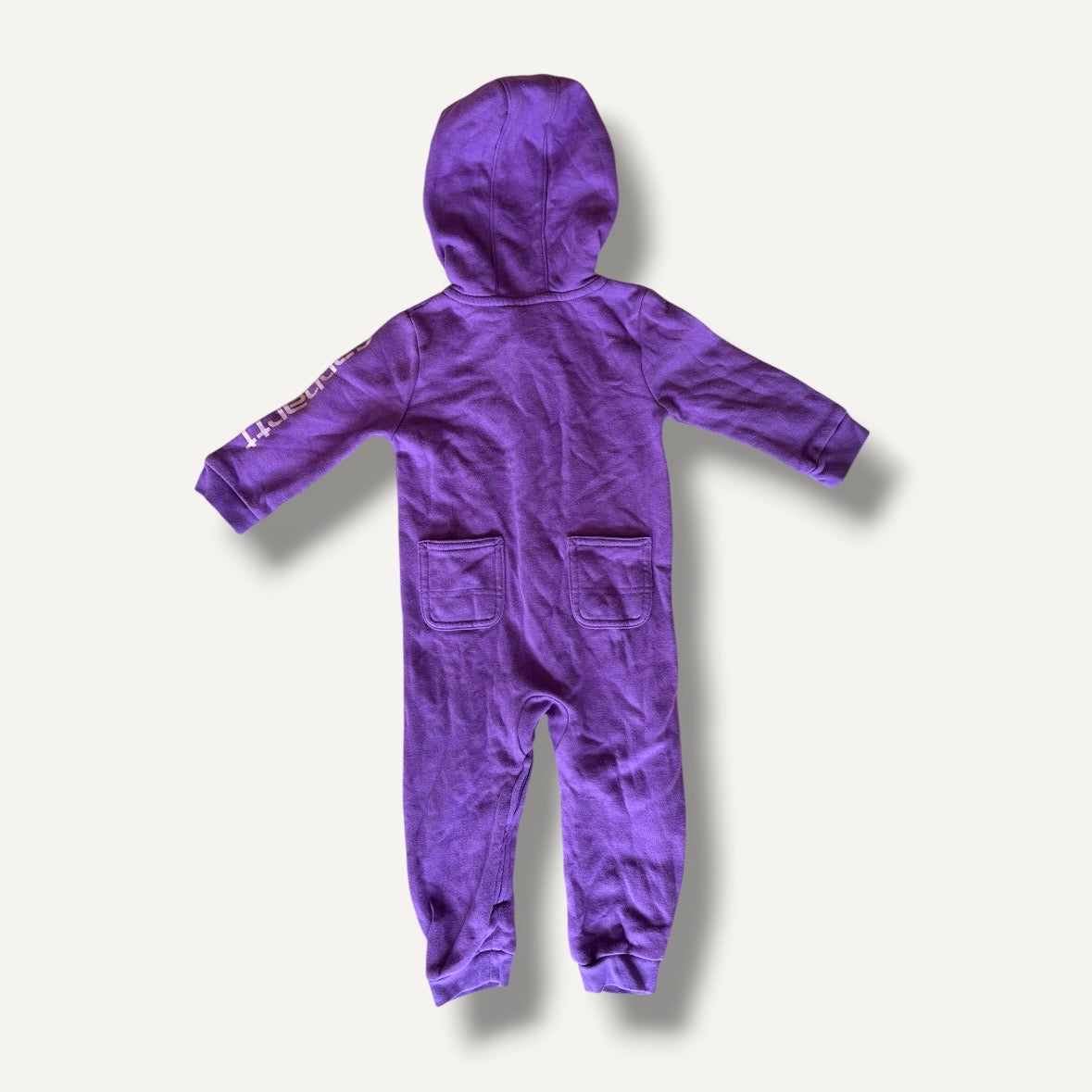 Carhartt Purple Classic Full Length Romper (18M)