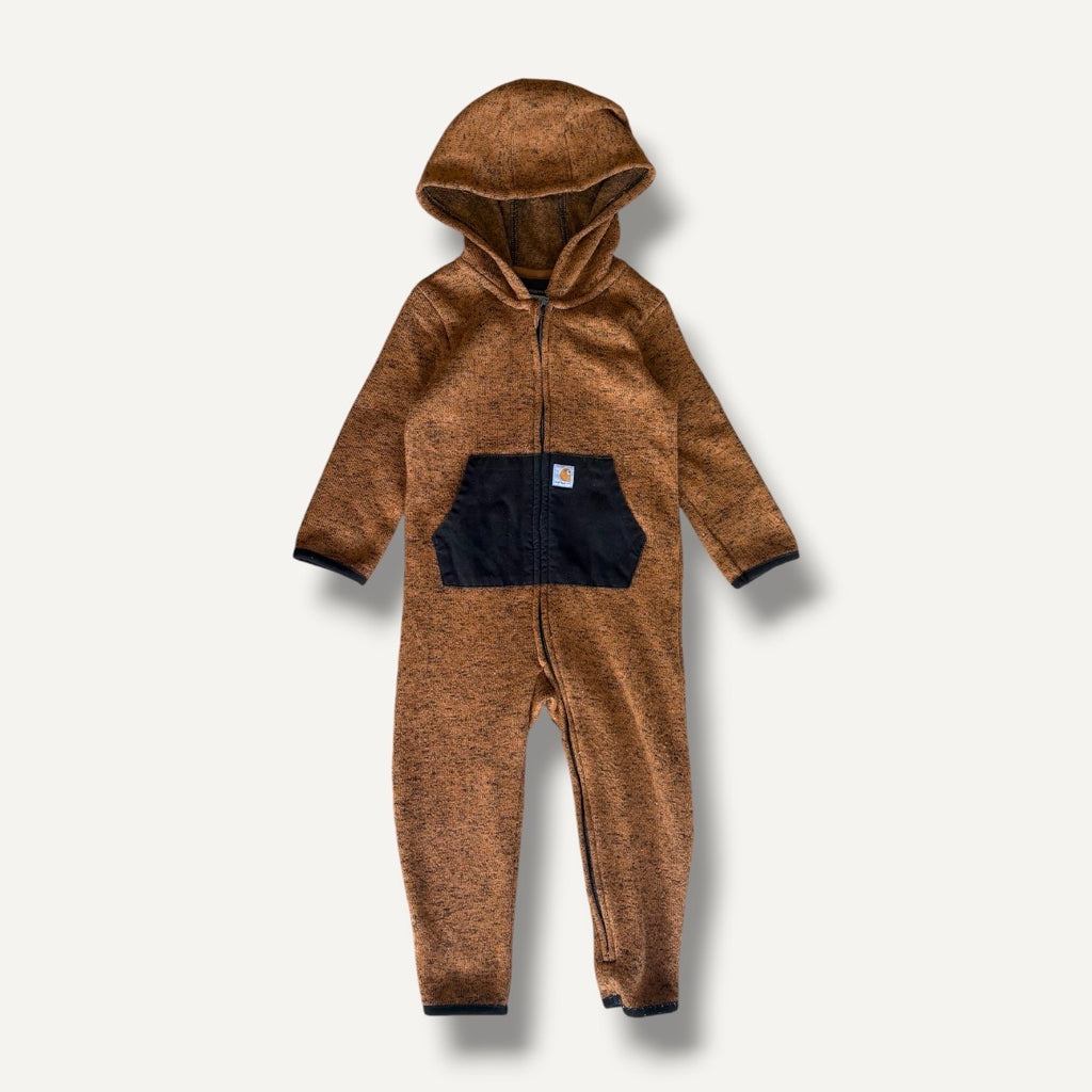 Carhartt Tan Woven Warm Romper (18-24M)