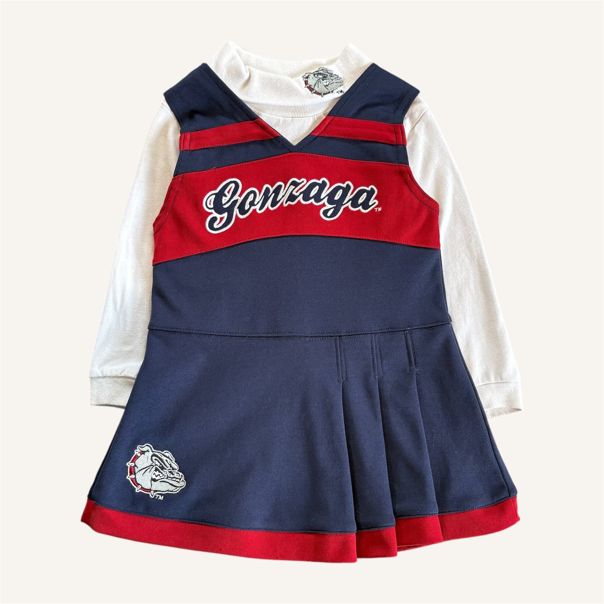 Gonzaga University Cheerleading Dress (3T)