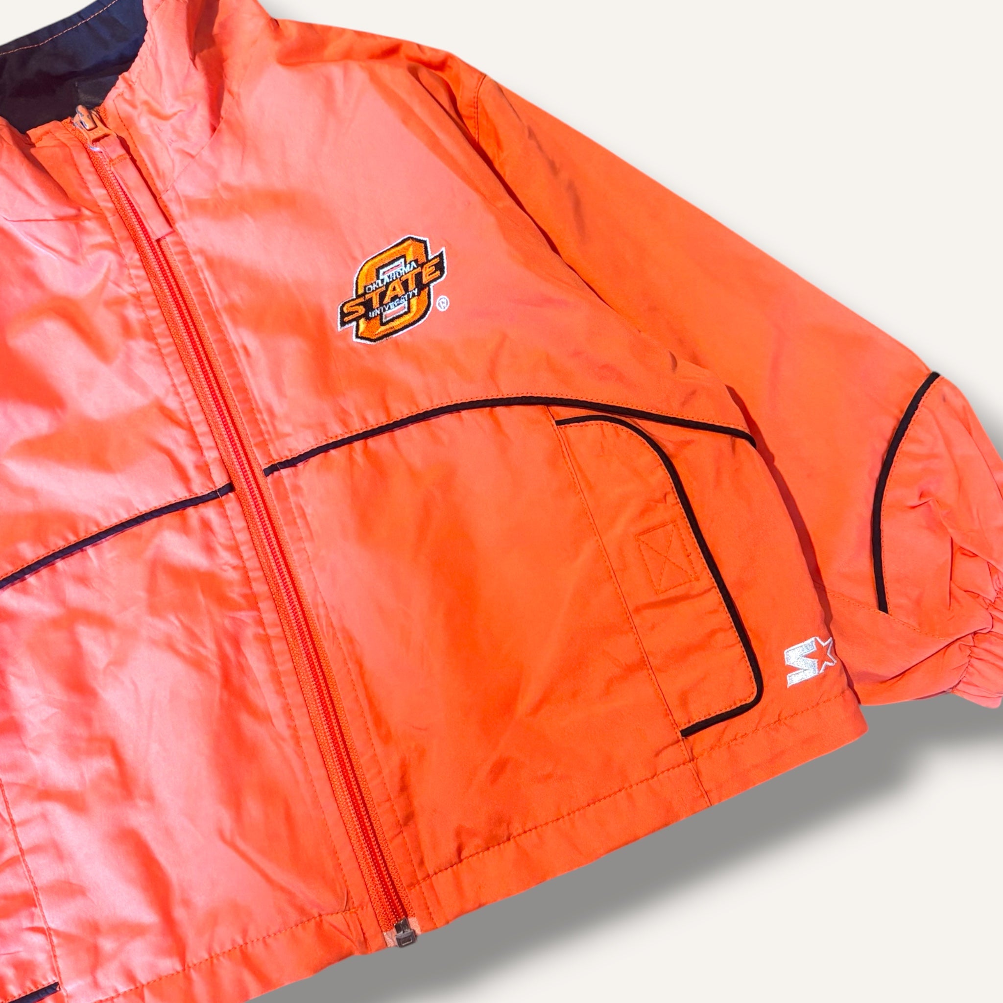 Oklahoma State University Starter Windbreaker (3T)