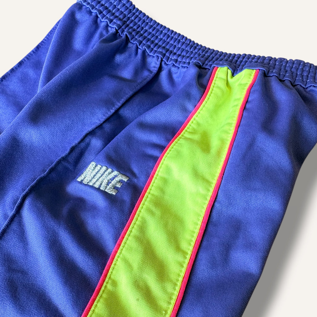 Purple and Green Nike Trackpants (2T)