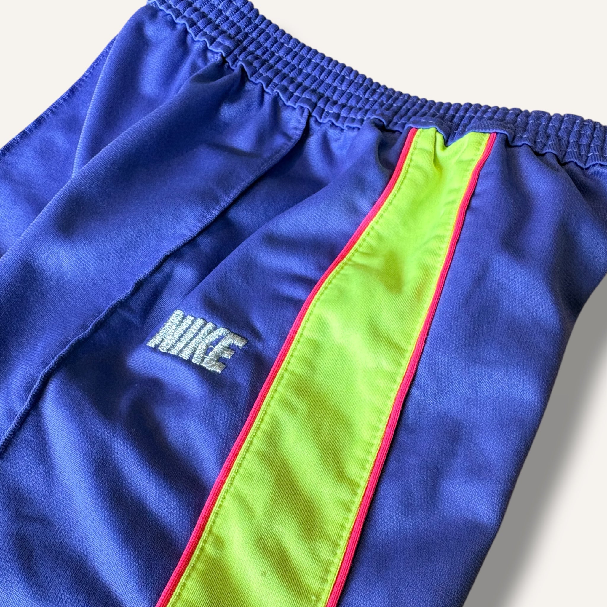 Purple and Green Nike Trackpants (2T)
