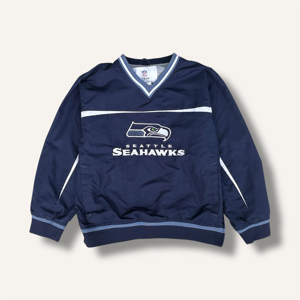 NFL Seattle Seahawks Jersey Lined Windbreaker Pullover (10/12)