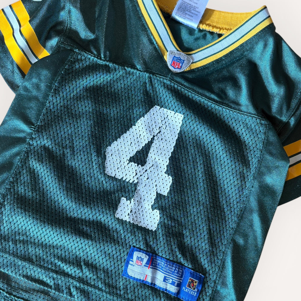 NFL Vintage Packers Jersey #4 Favre (3T)
