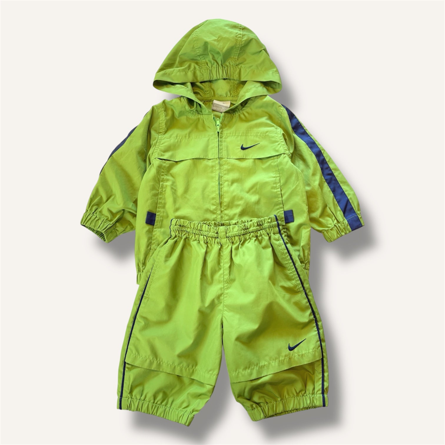 Y2K Green Nike Windbreaker Set (12/18M)