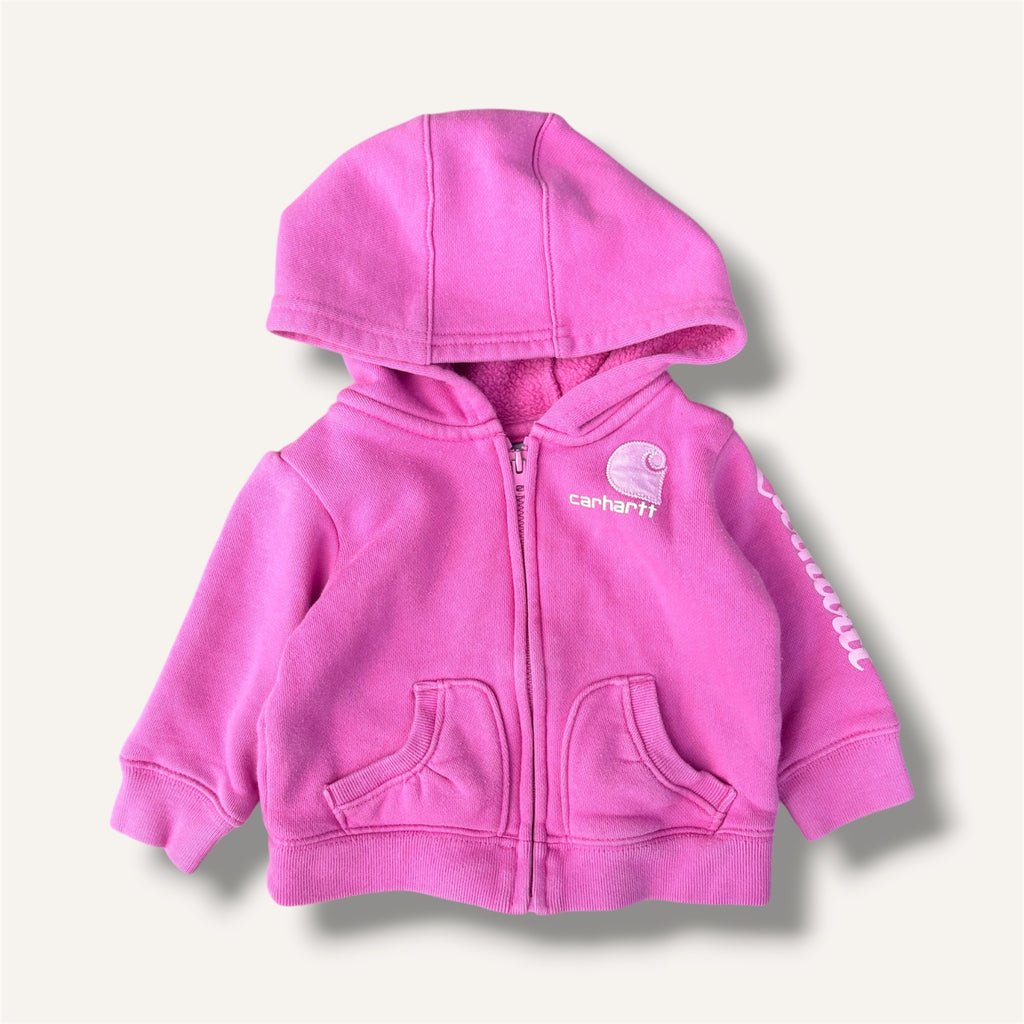 Carhartt Pink Hoodie (3/6M)