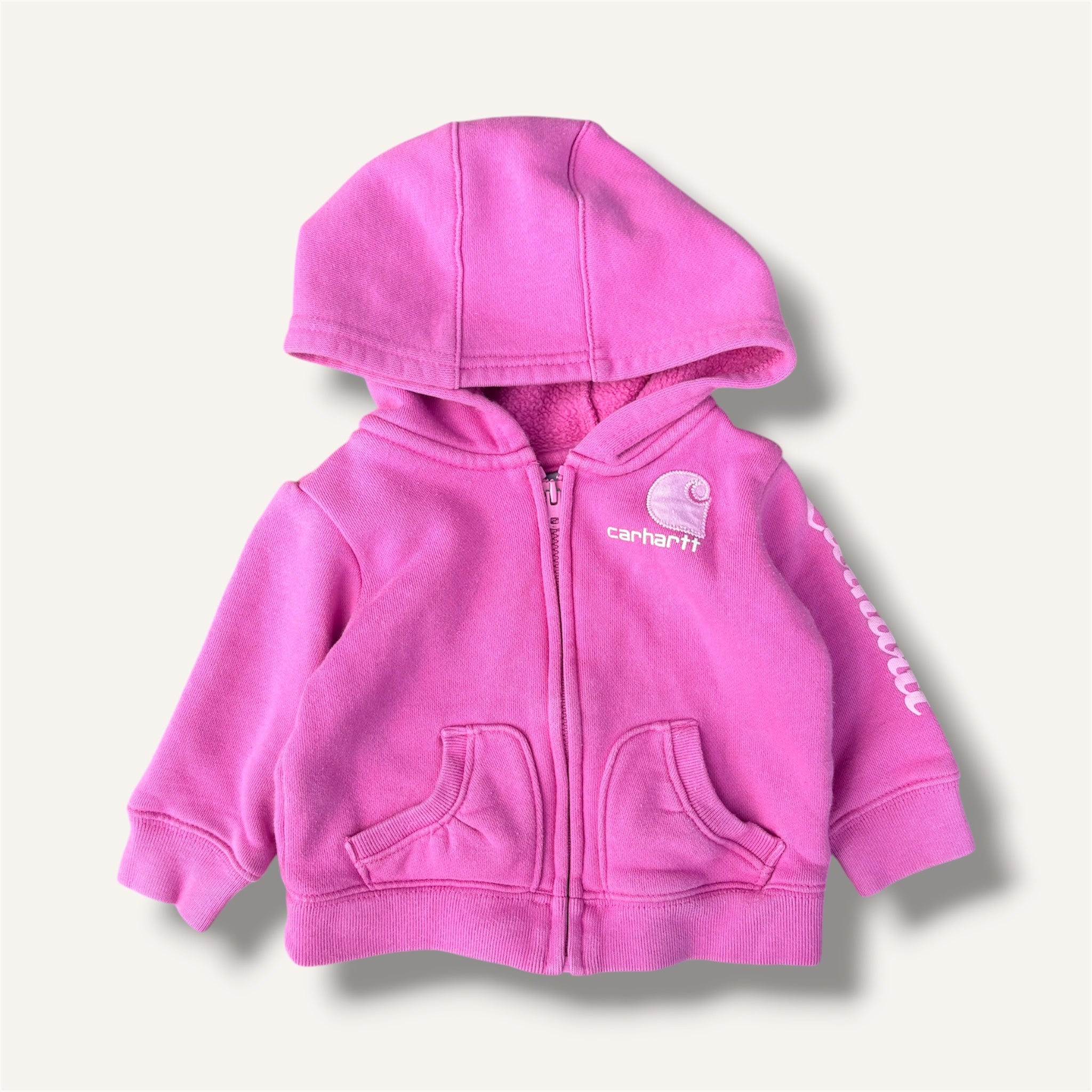 Carhartt Pink Hoodie (3/6M)