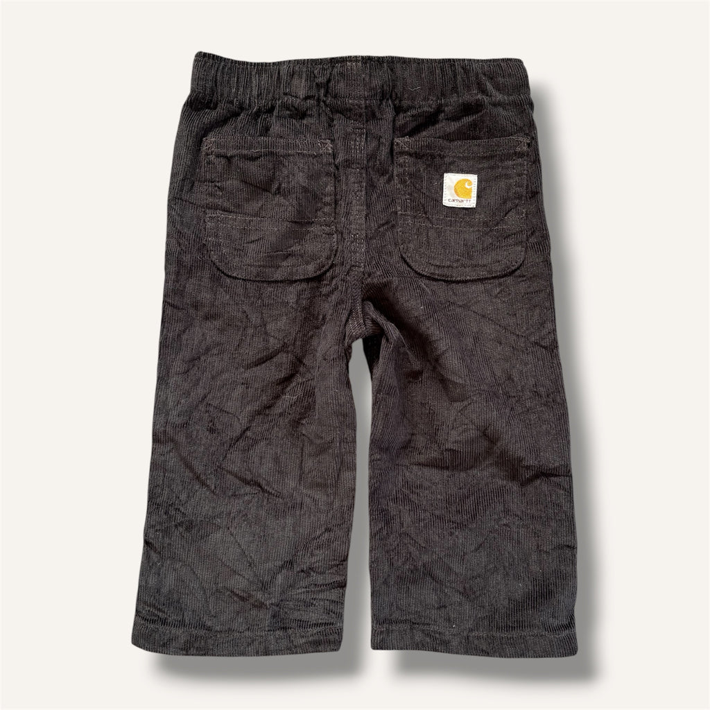 Carhartt Black Cordaroy Pants (3/6M)