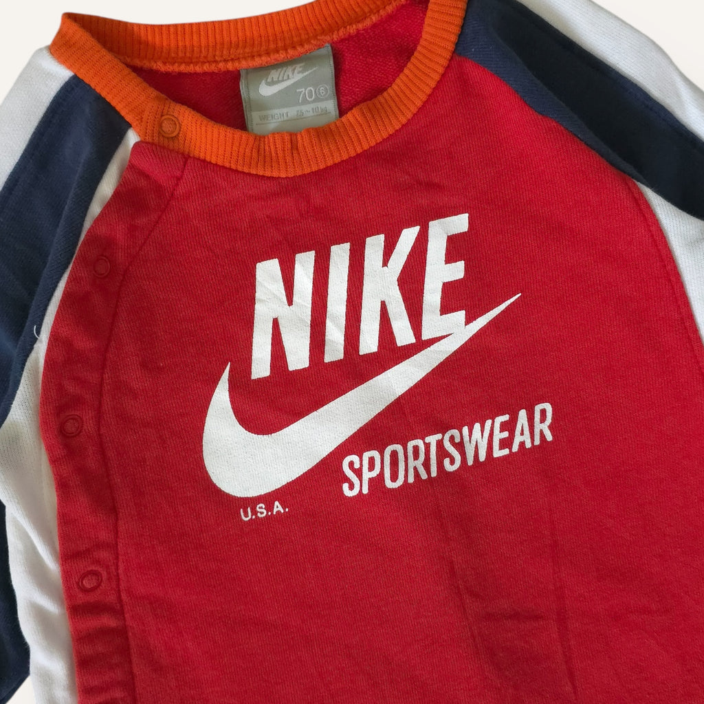 Y2K Nike Sportswear U.S.A Romper (6/12M)