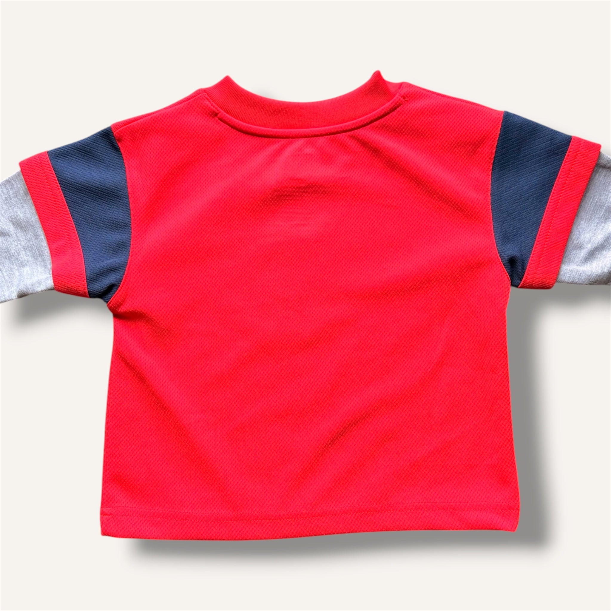 New England Patriots Long Sleeve Jersey (6/12M)