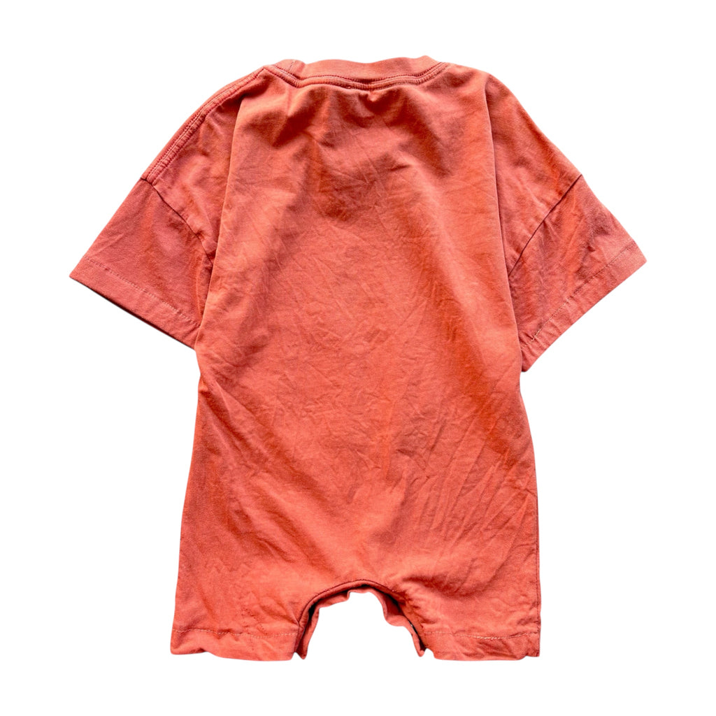 Burnt Orange Dickies Reckless Romper (2T)