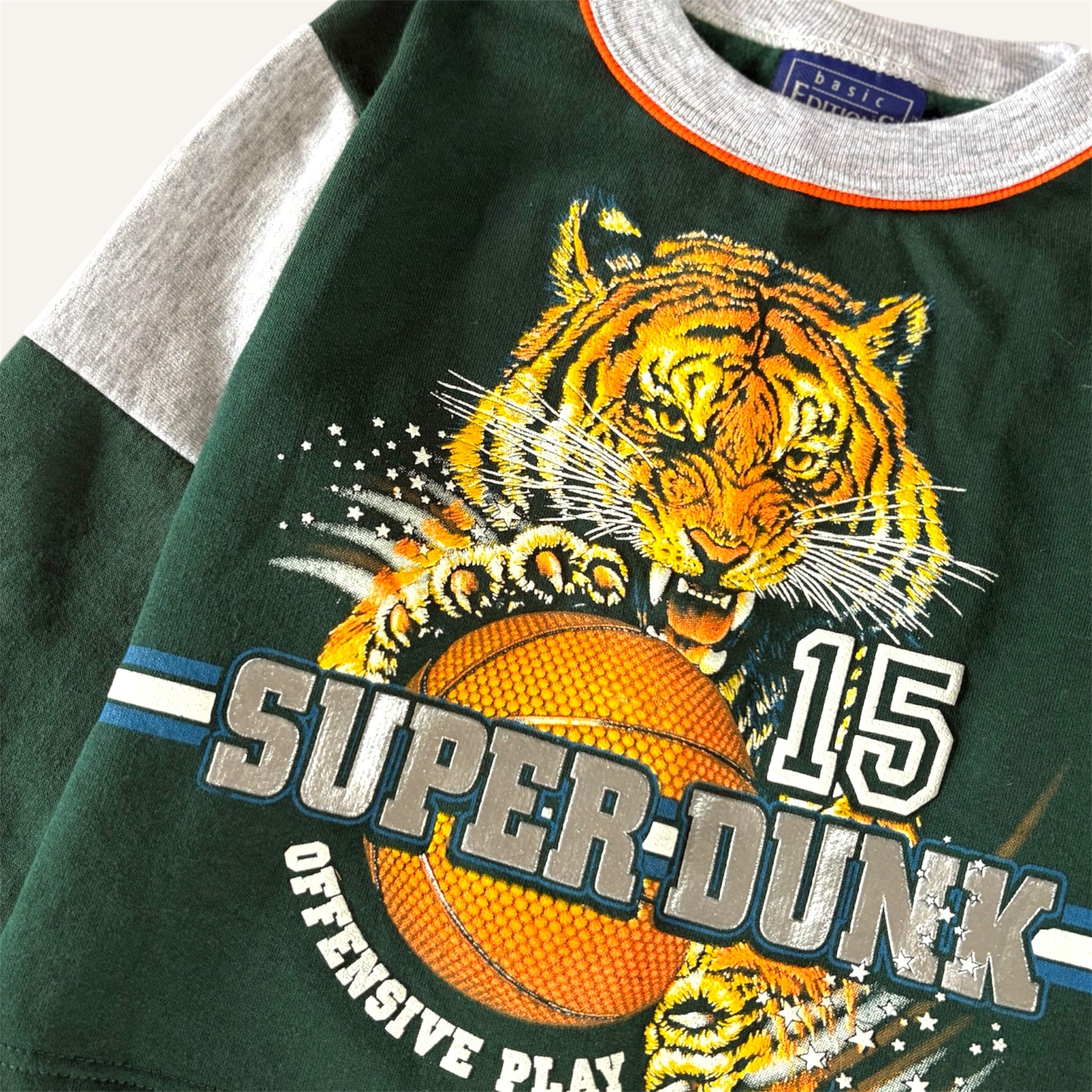Vintage Tiger Basketball Grey (4/5)