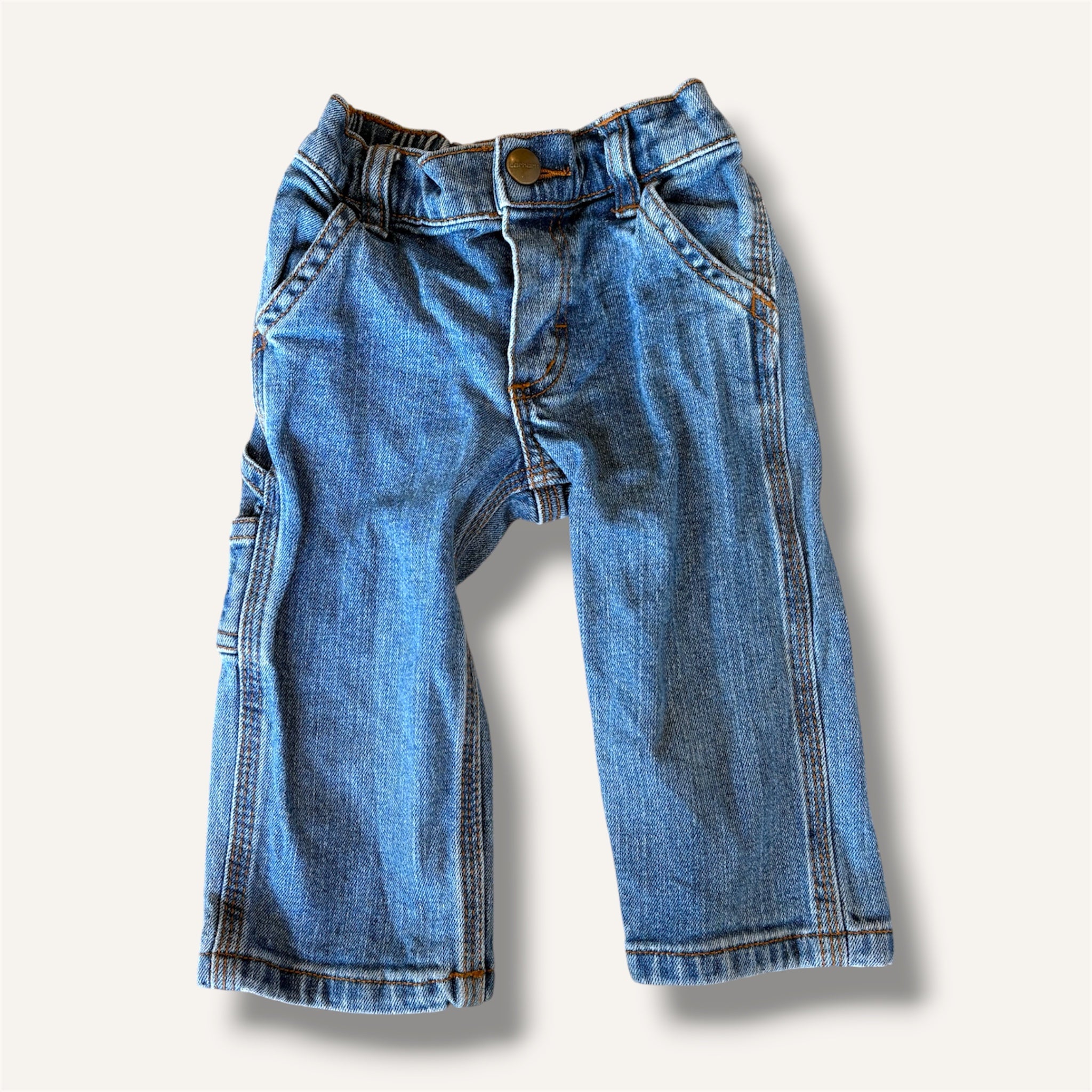 Carhartt Midwash blue Jeans (6/9M)
