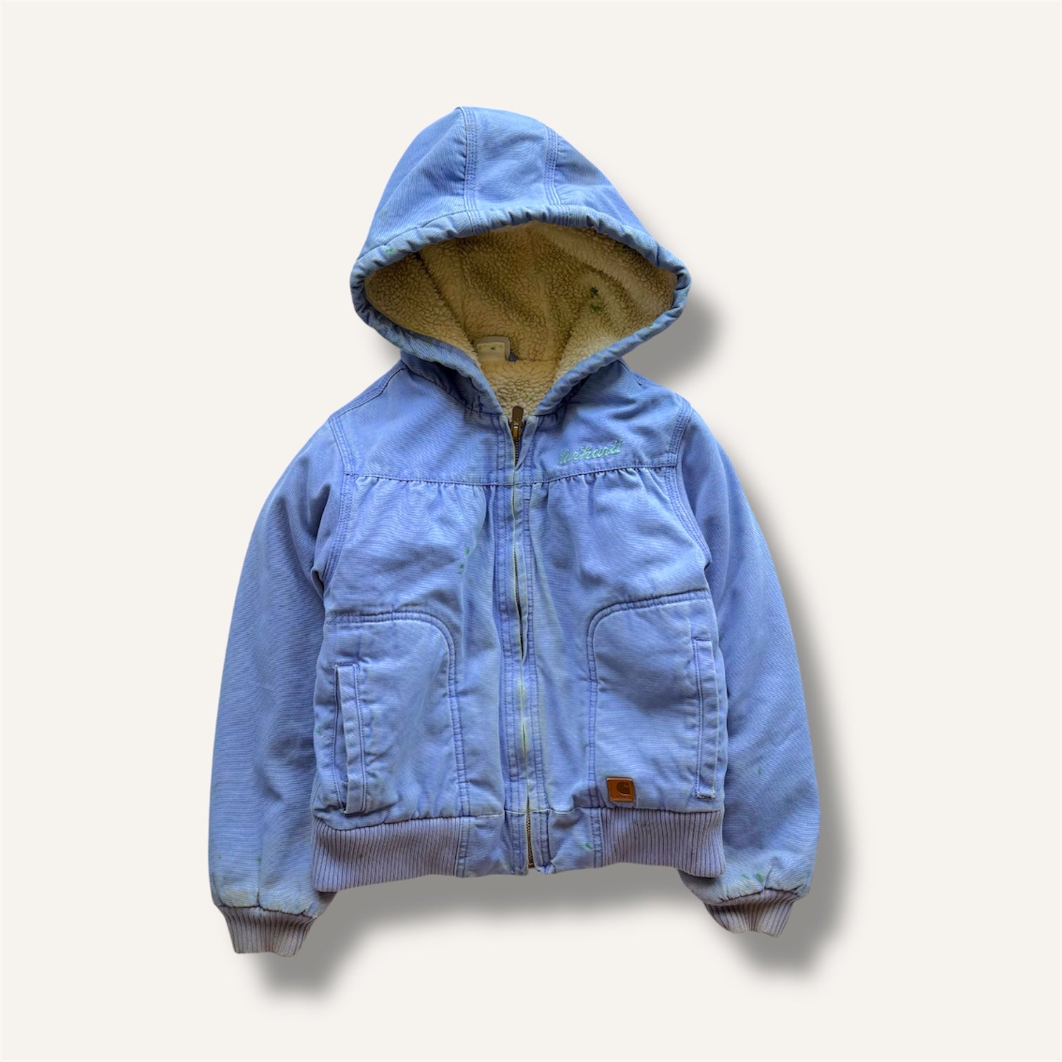 Carhartt Purple Vintage Sherpa Lined Jacket  (8/10)