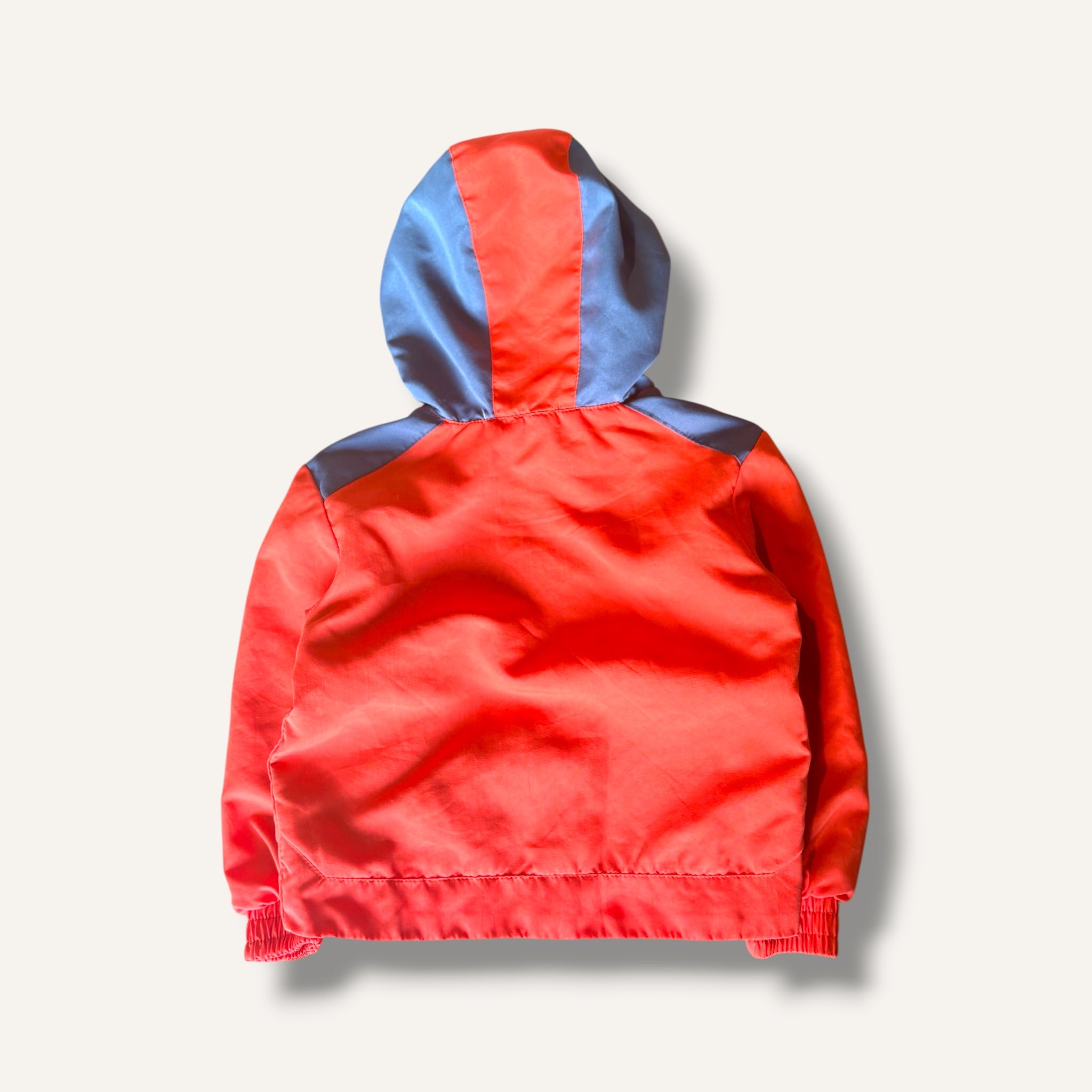 Nike Orange and Grey Track Jacket (2T)