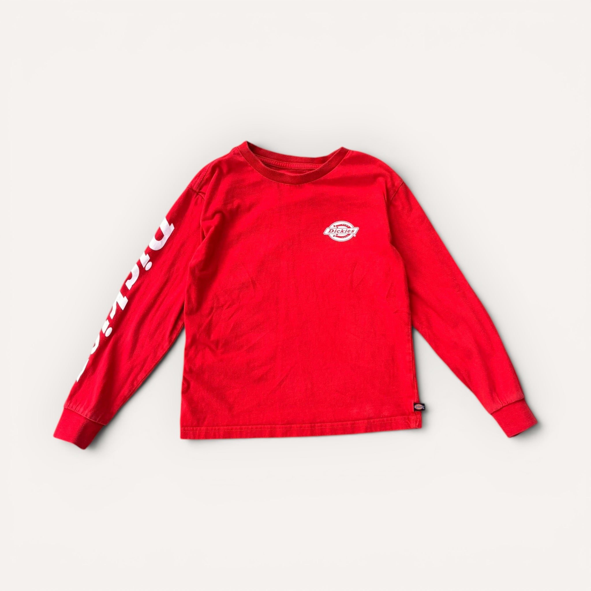 Red Dickies Long Sleeve Graphic T-shirt (5/6)