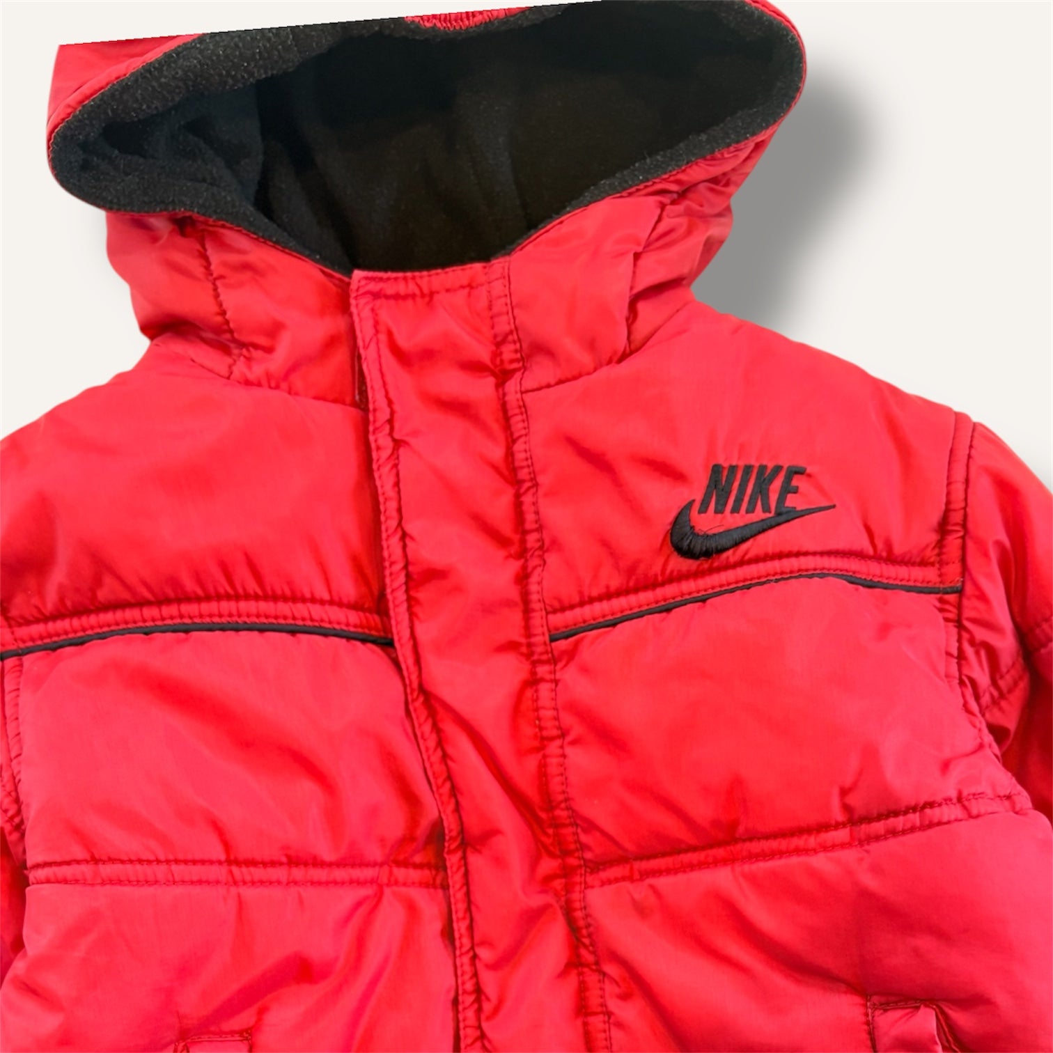 Y2K Red Nike Puffer Jacket (2T)