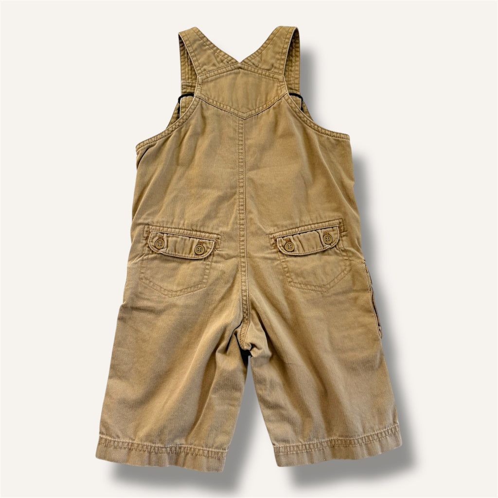 Y2K Beige Nike Straight Neck Overalls (2-3T)