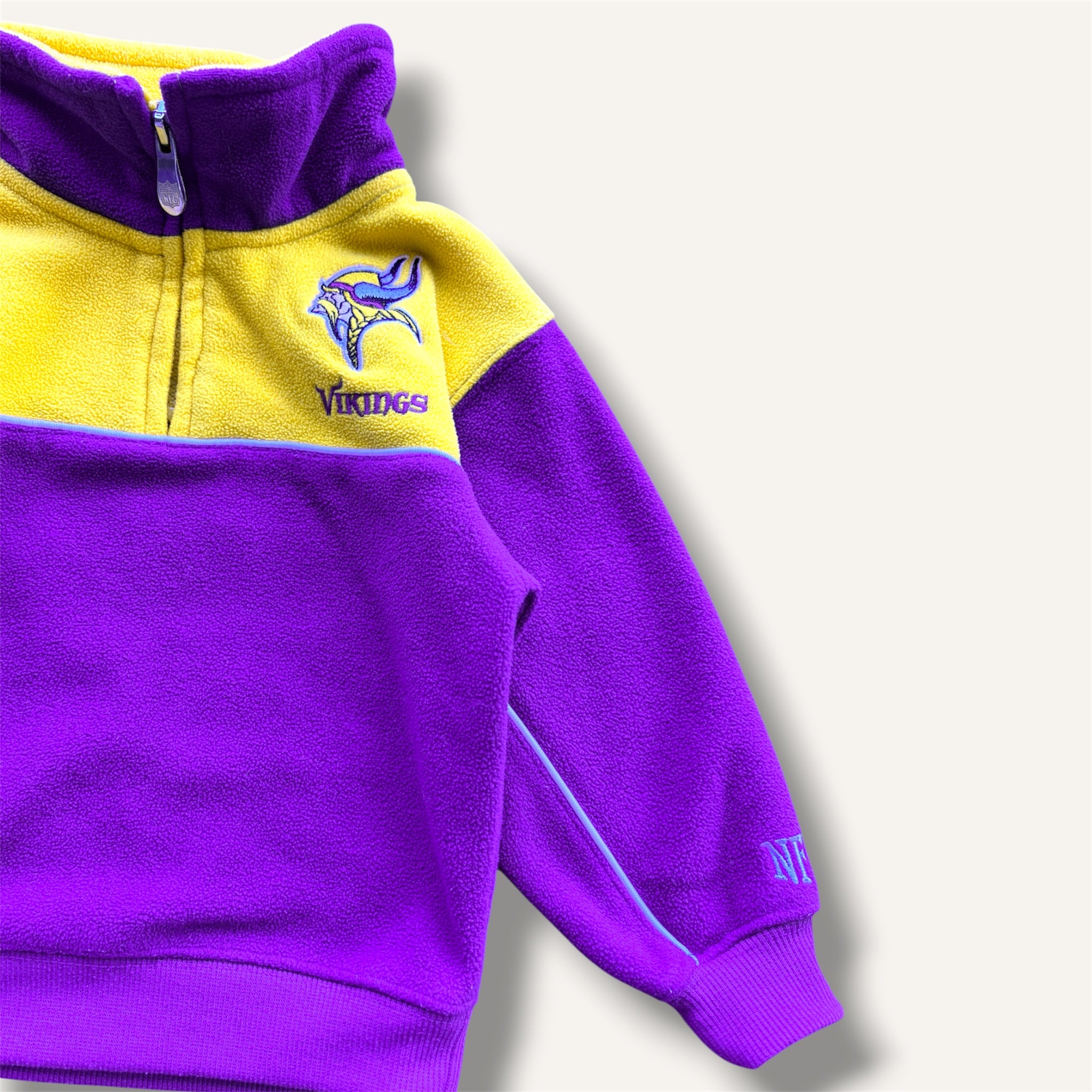 Vikings NFL Fleece Quarter Zip (2T)