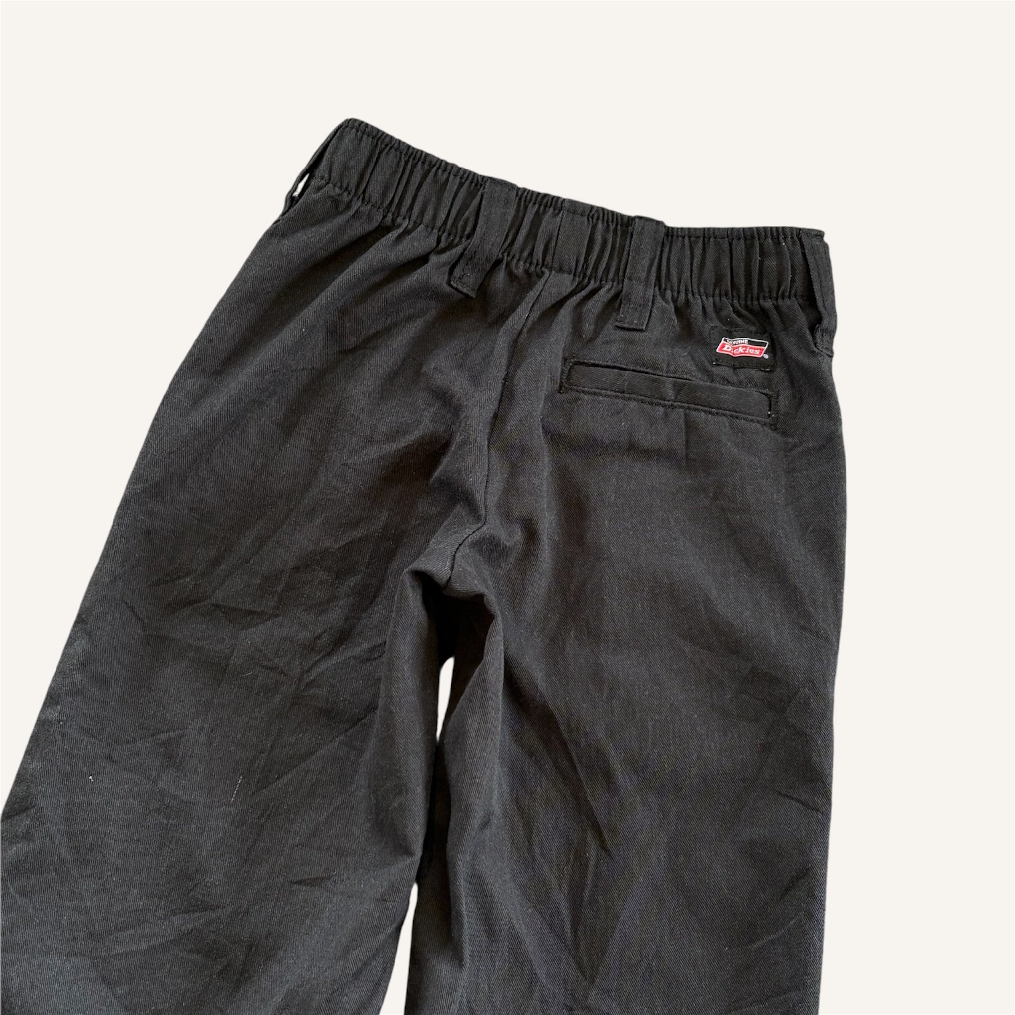 Dickies Classic Black Straight Leg Pants  (2T).