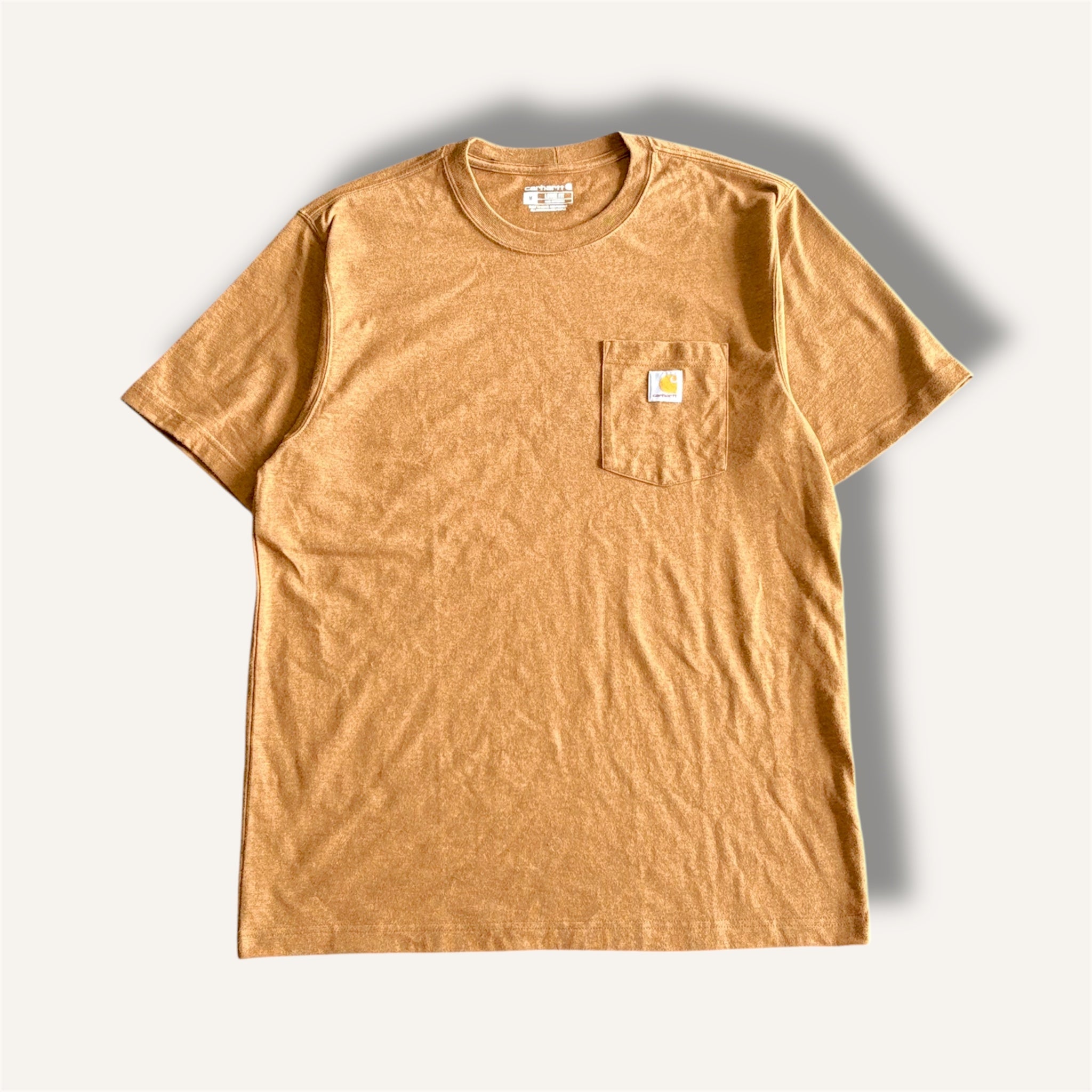 Adults Carhartt Rust Brown Classic T-Shirt (M)