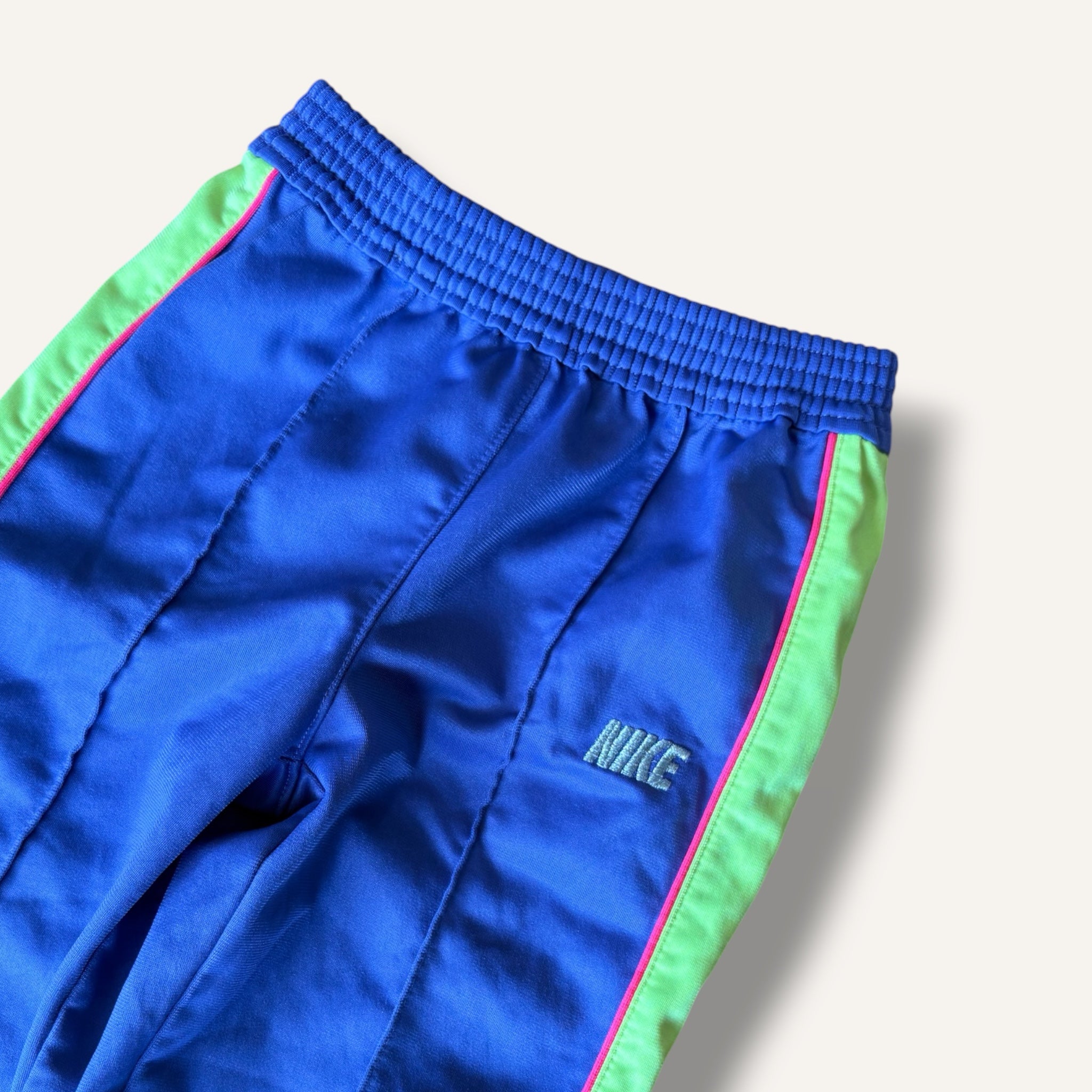 Purple and Green Nike Trackpants (2T)