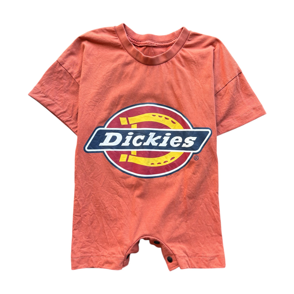 Burnt Orange Dickies Reckless Romper (2T)