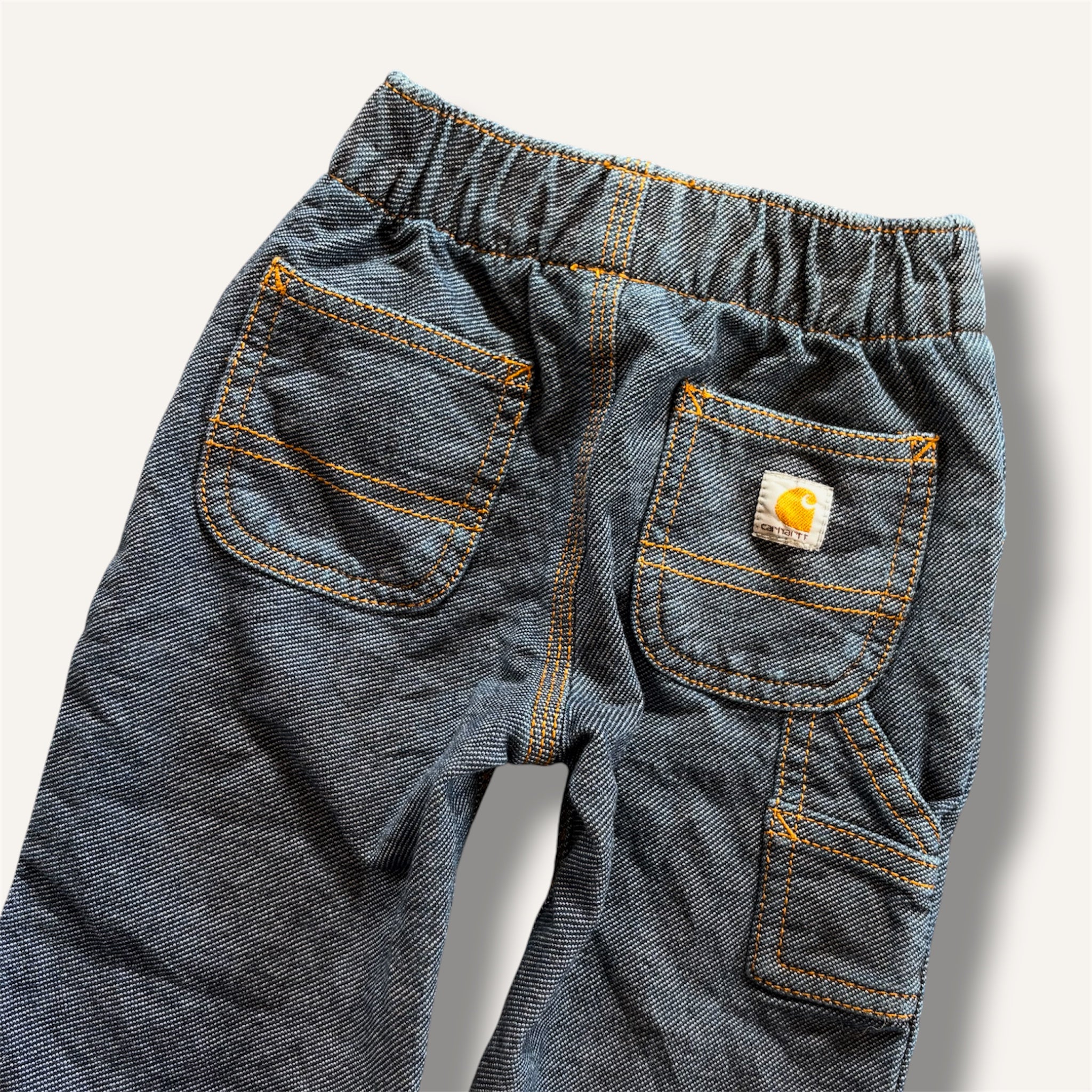 Carhartt Denim Look-a-like Cotton Pants (3/6M)