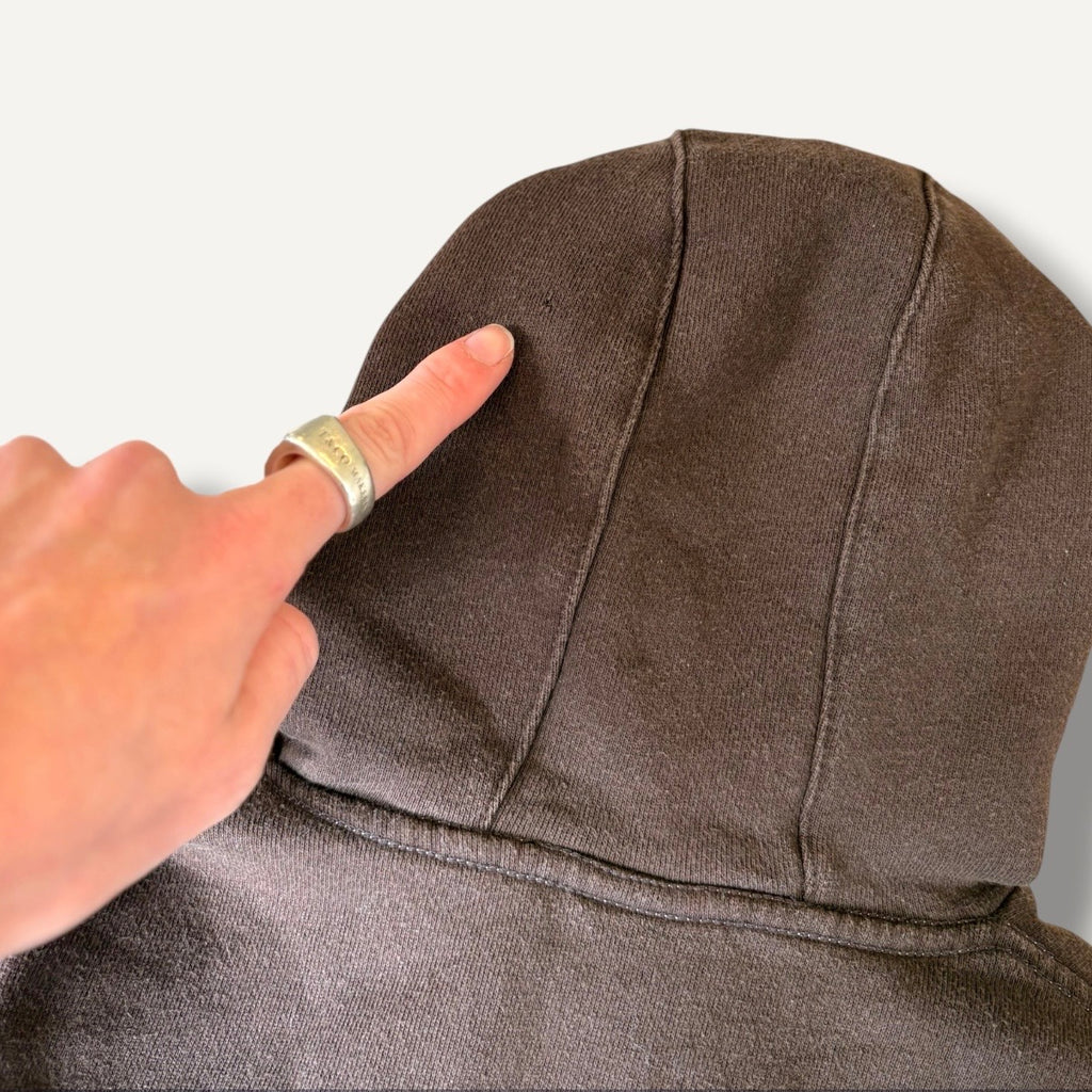 Carhartt Classic Brown Hoodie with Real Tree Logo (5)