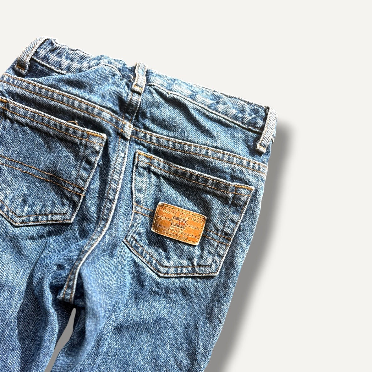 Tommy Hilfiger Adjustable Denim Jeans (2T)