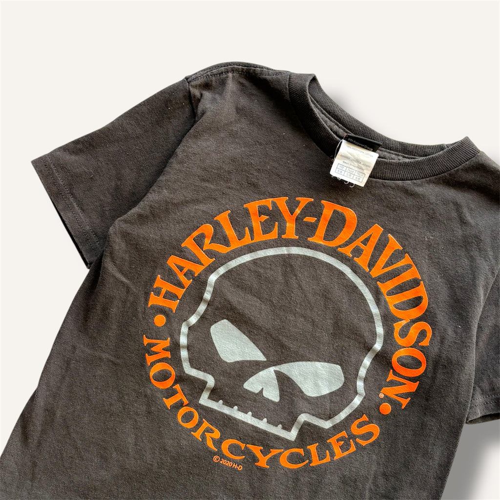 Harley Davidson Black Skull Tee (5/6)