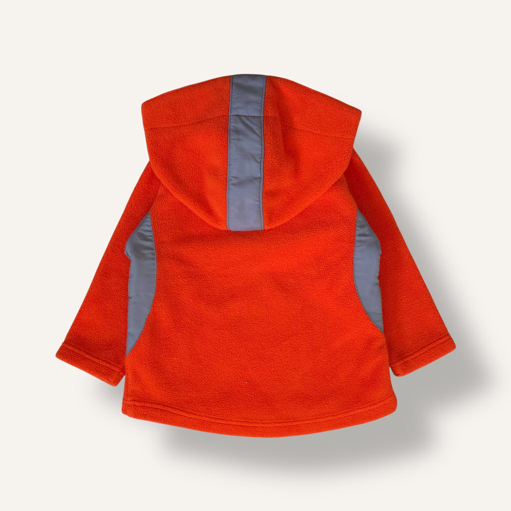 Y2K Nike Orange Fleece Hoodie (12/18M)