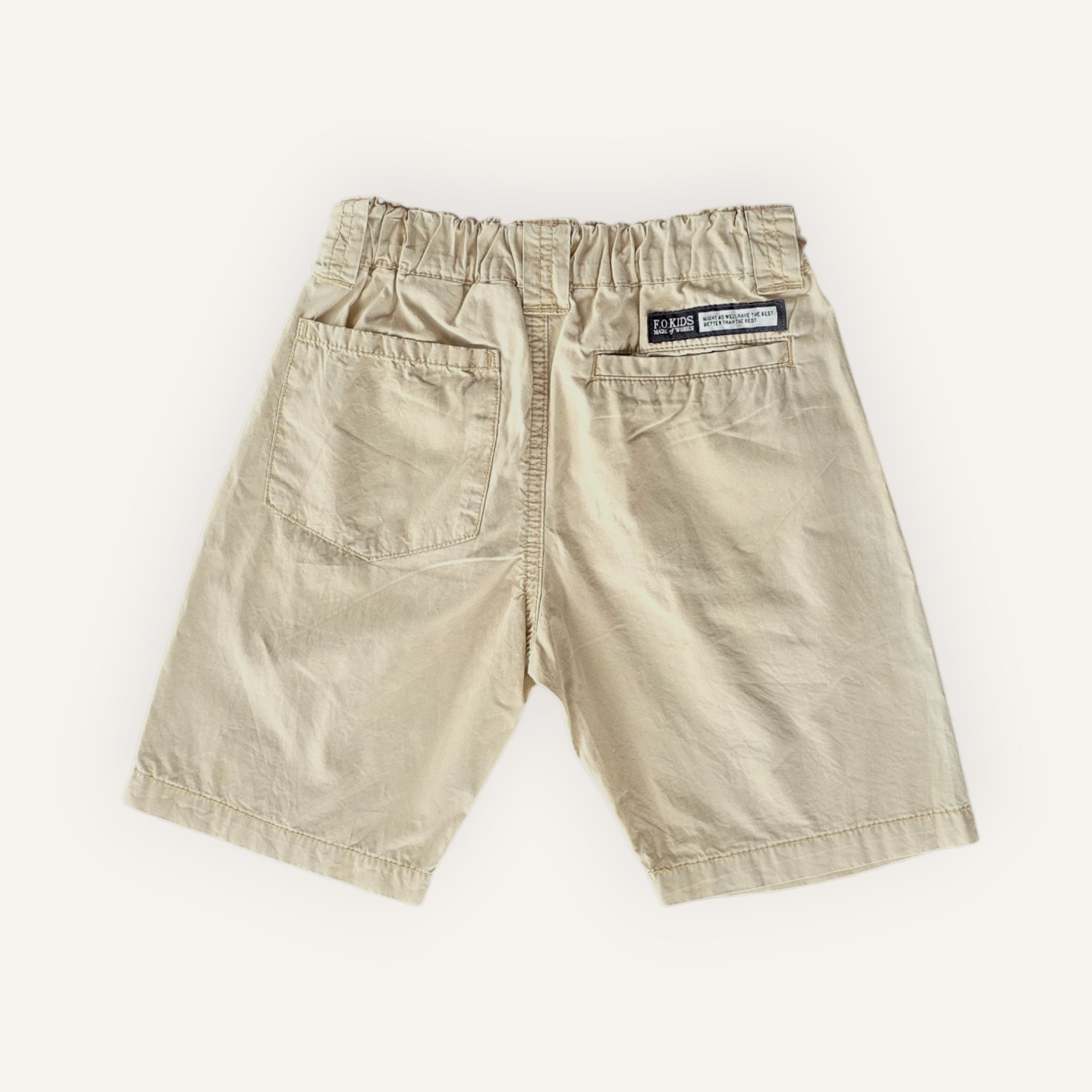 Dickies Classic Cotton Cream Shorts (3T)