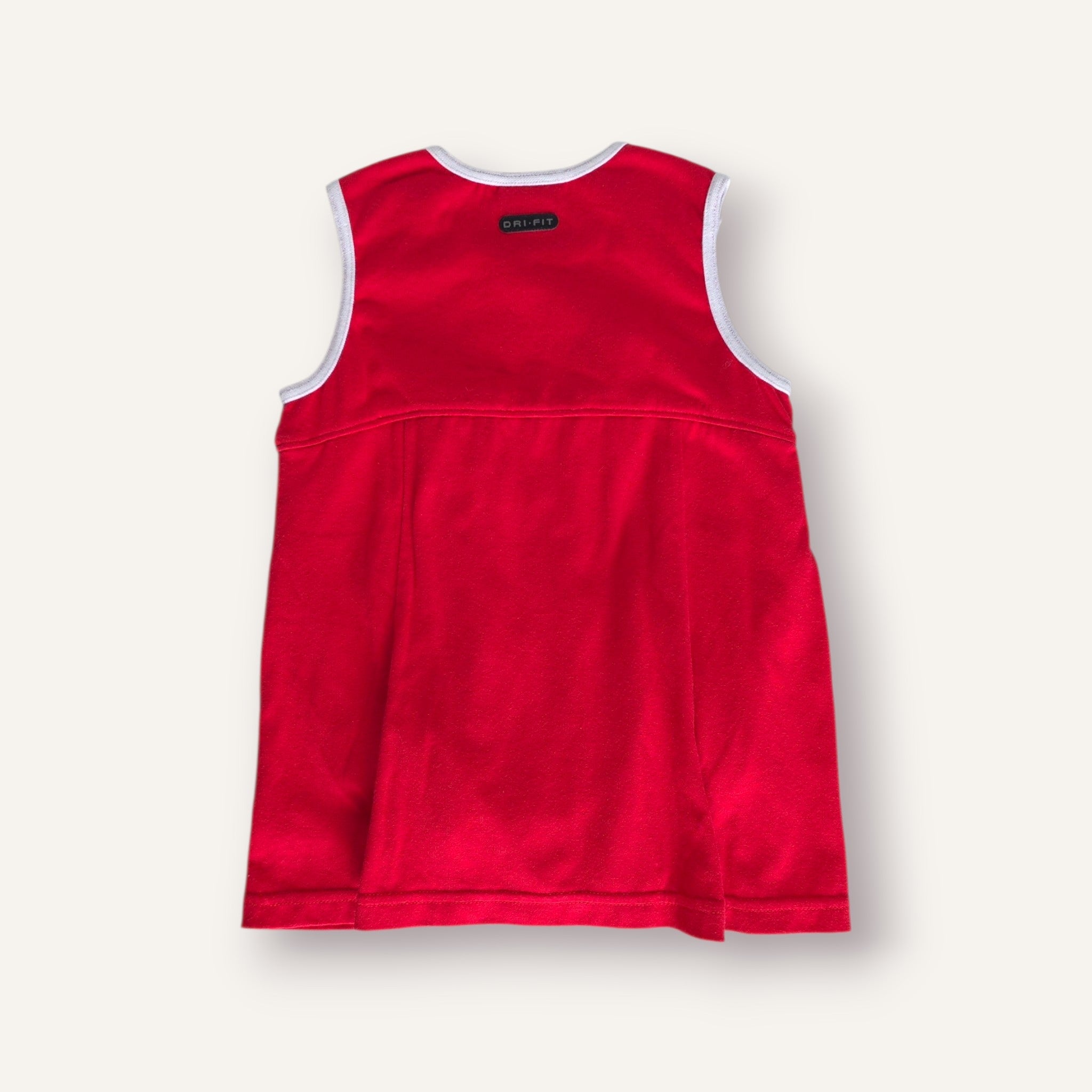 Y2K Red and White Nike Dress (2T)