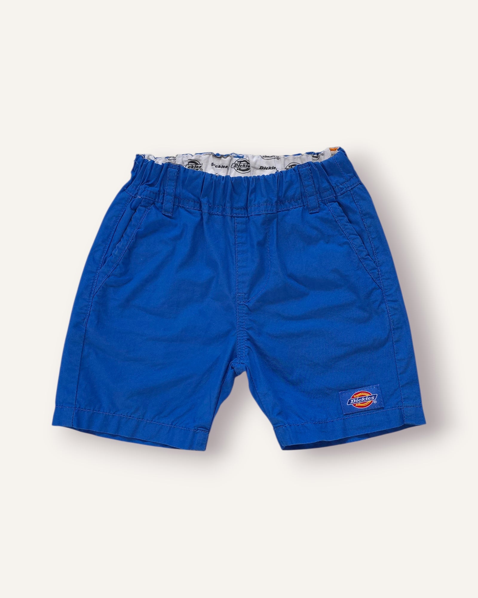 Dickies Classic Cotton Electric Blue Shorts (3T)