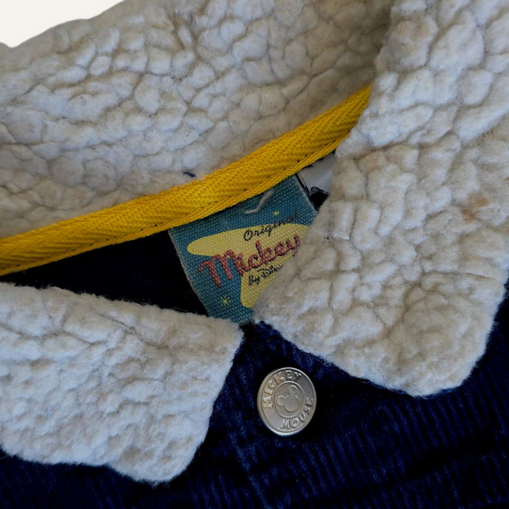 Vintage Disney "Original Mickey" Corduroy and Sherpa Jacket (5/6)