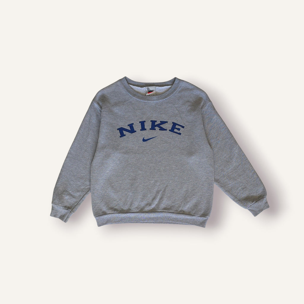 90s Nike Grey Crewneck w Navy Detailing (7/8)