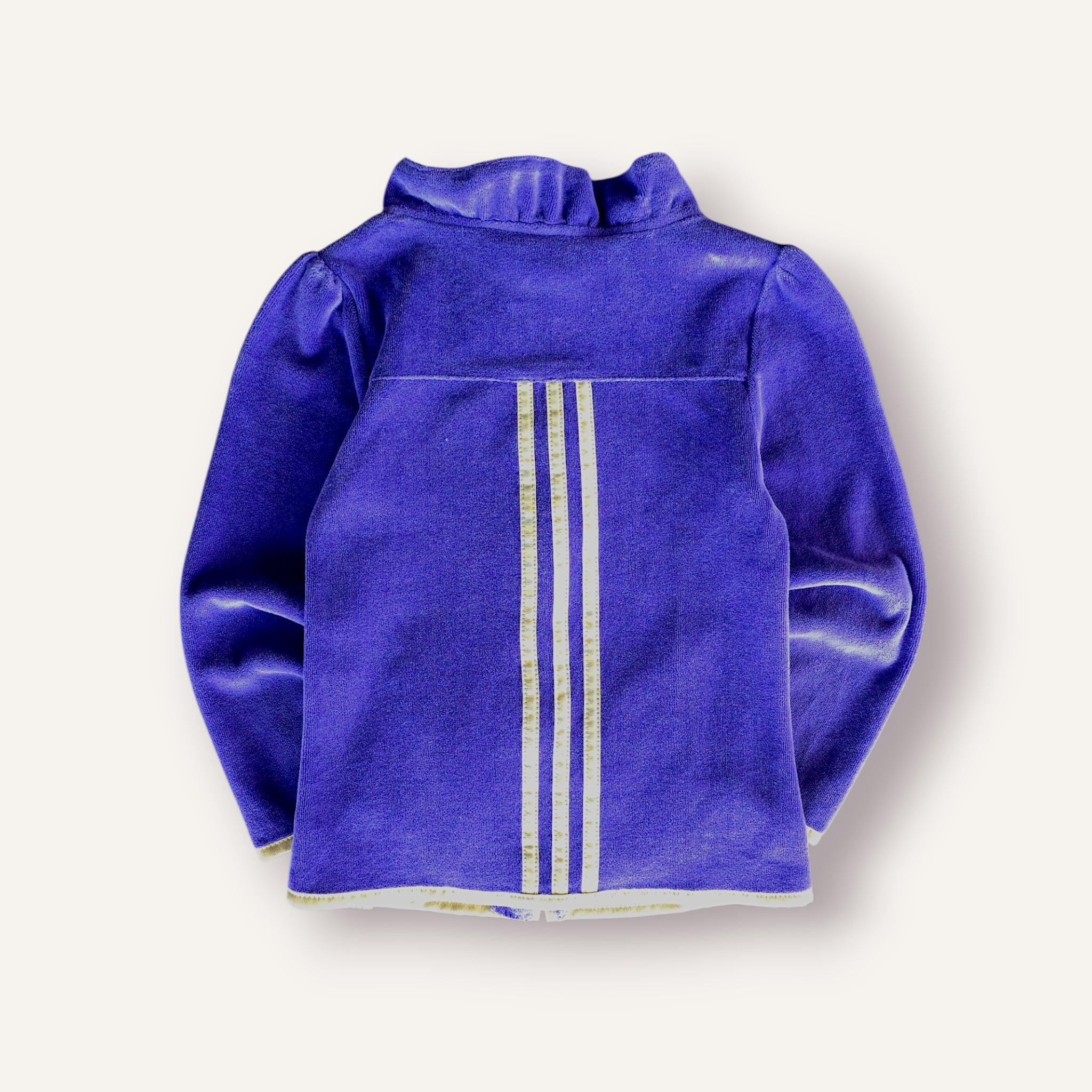 Adidas Purple Velour Zippy (4T)
