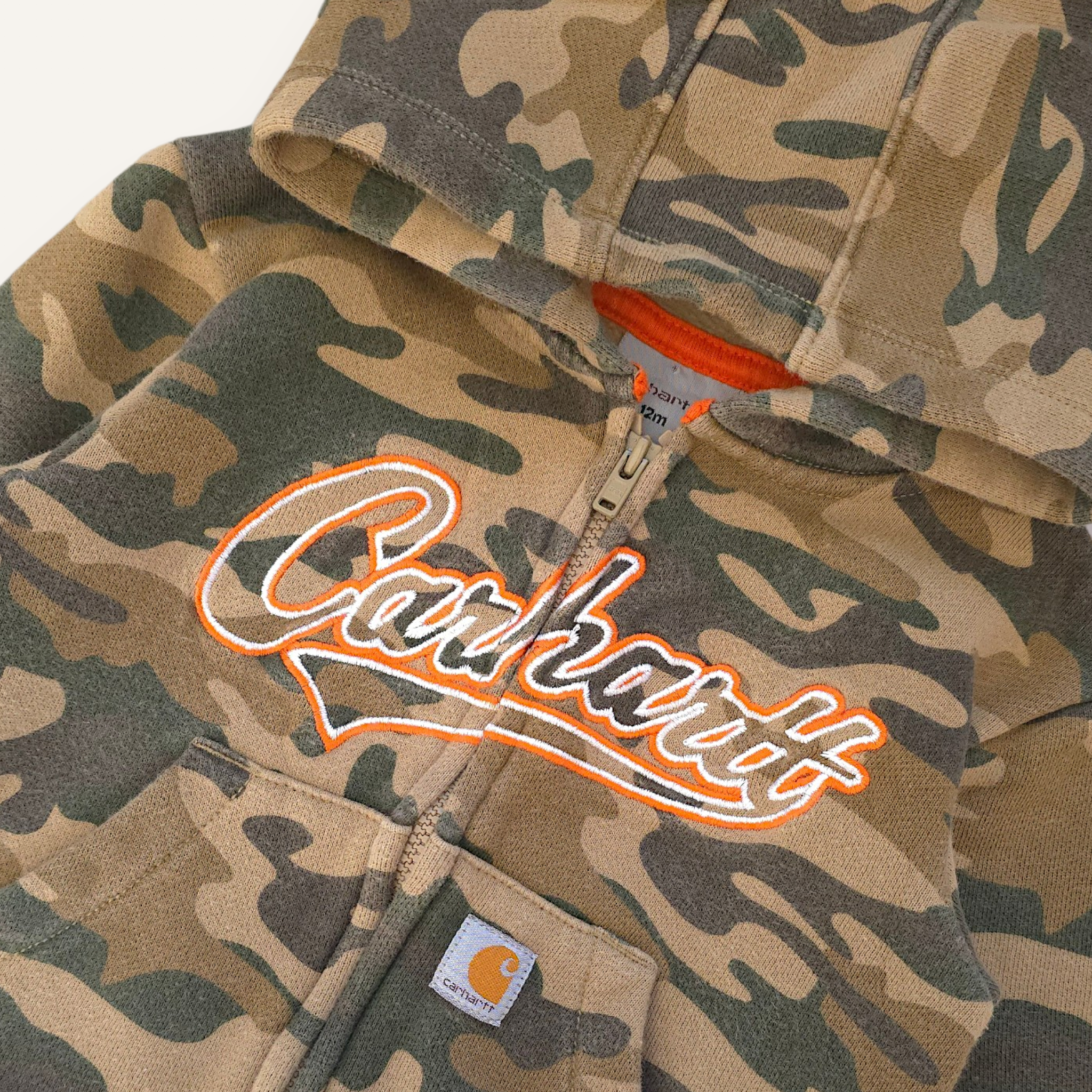Carhartt Camo Hoodie (12M)