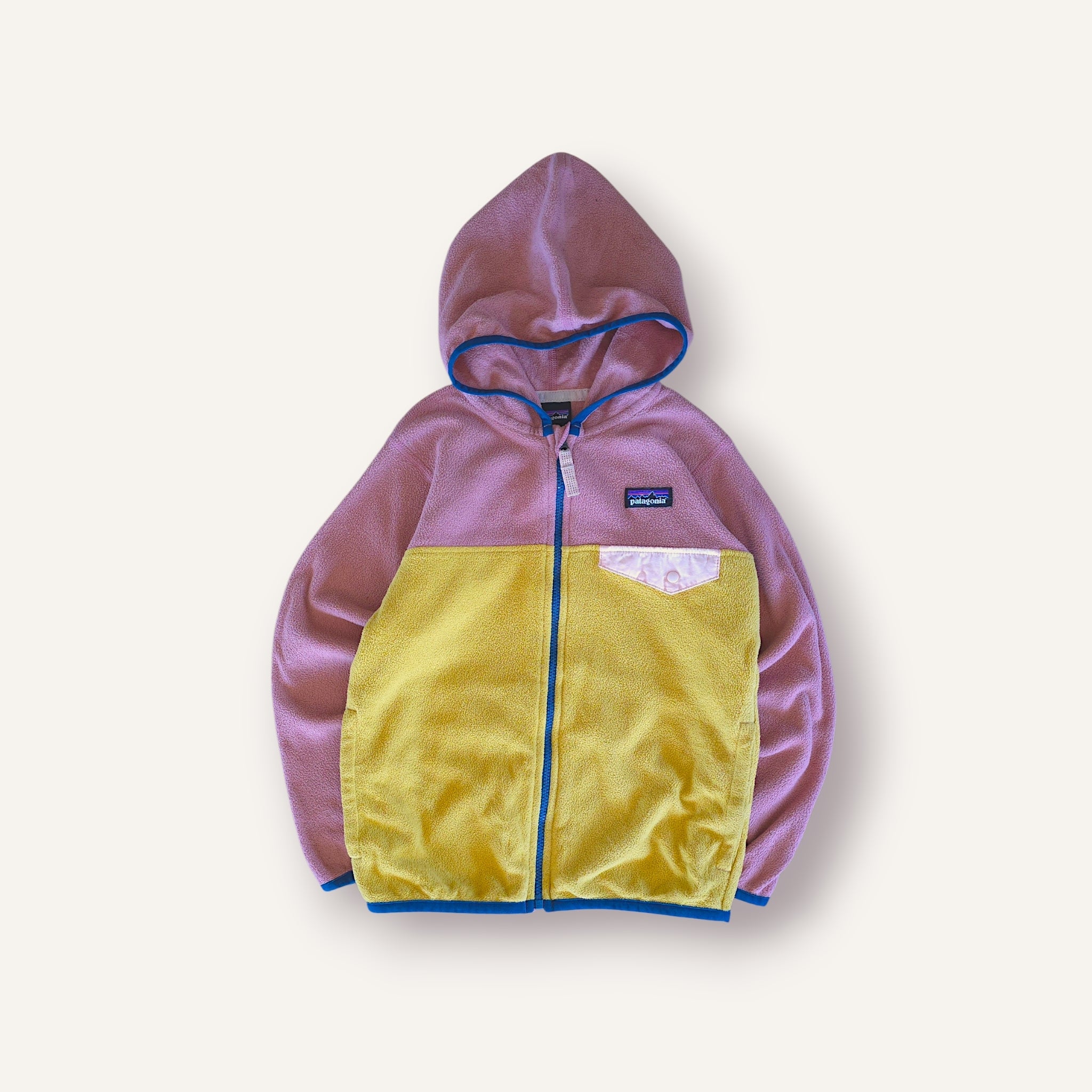 Patagonia Pink Fleece Zippy Hoodie (5/6)