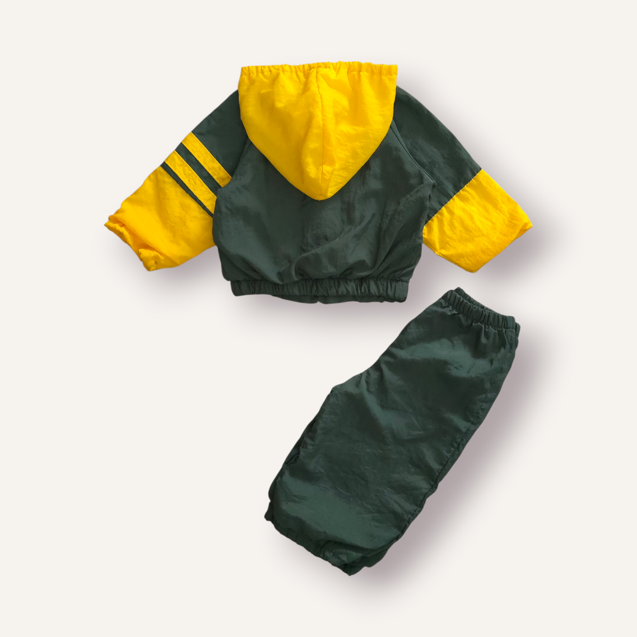 Vintage Green Bay Packers Windbreaker Set (12M)