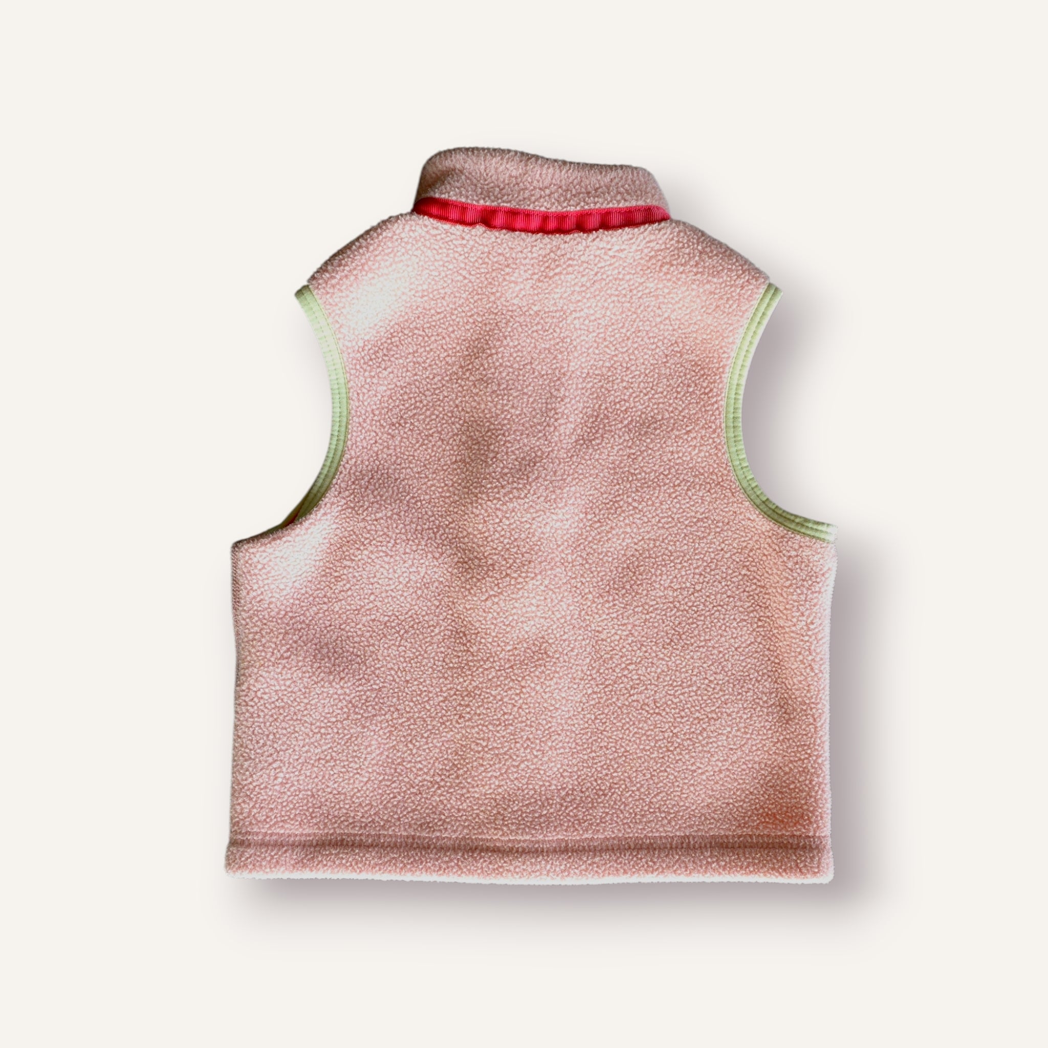 Patagonia Pink Fleece Vest (6/12M)