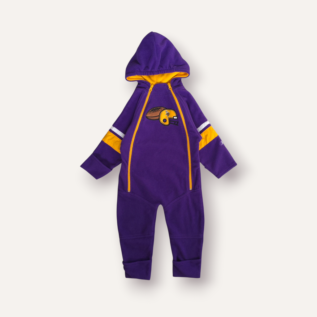 Vintage Reebok Minnesota Vikings Fleece Suit (2T)