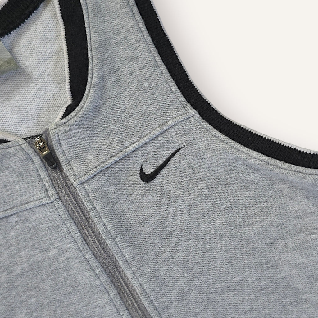 2004 Grey and Black Nike Romper (2T)