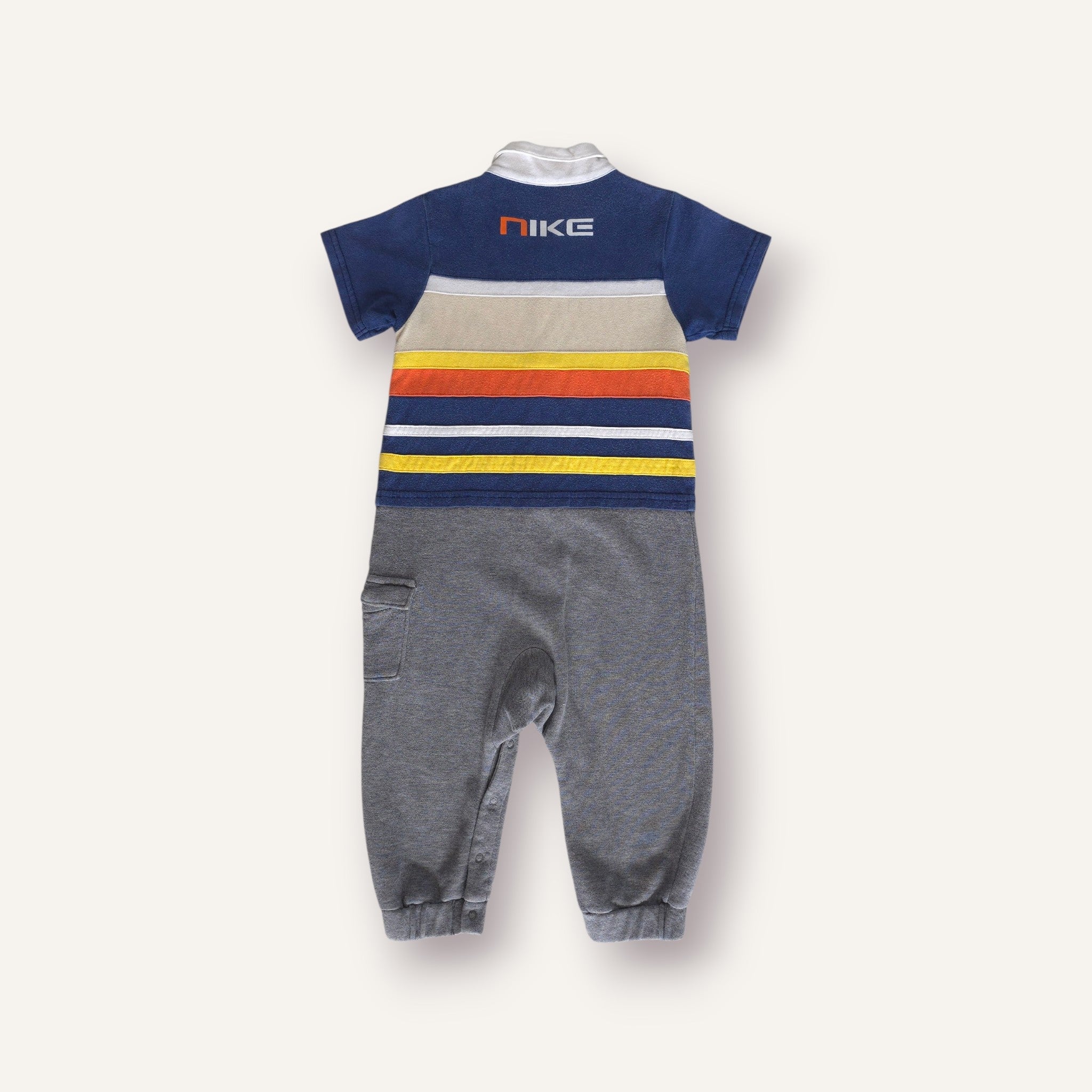 Y2K Nike Sunset Polo Romper (1-2T)