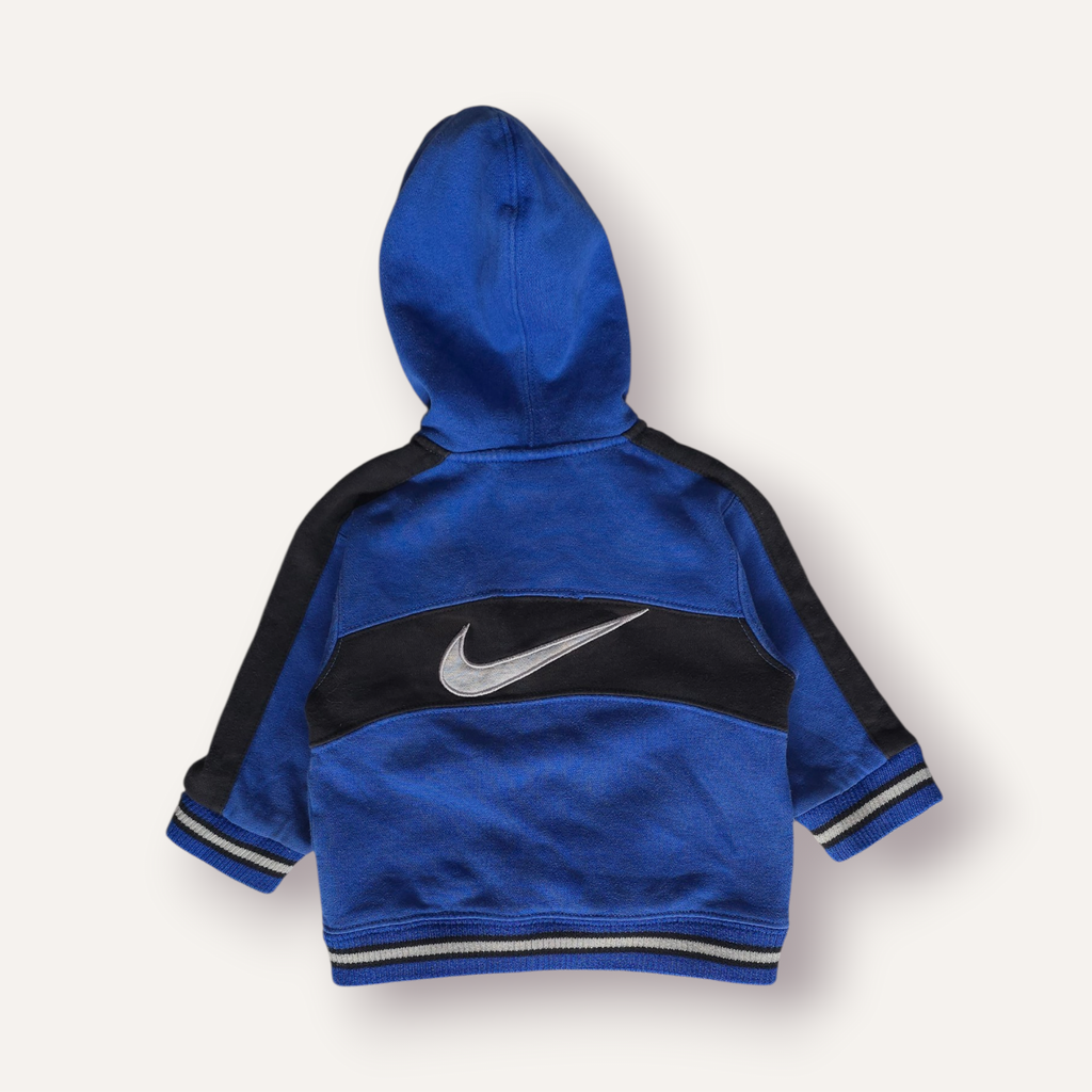 Y2K Nike Cobalt Blue Zip-up Hoodie (6/12M)