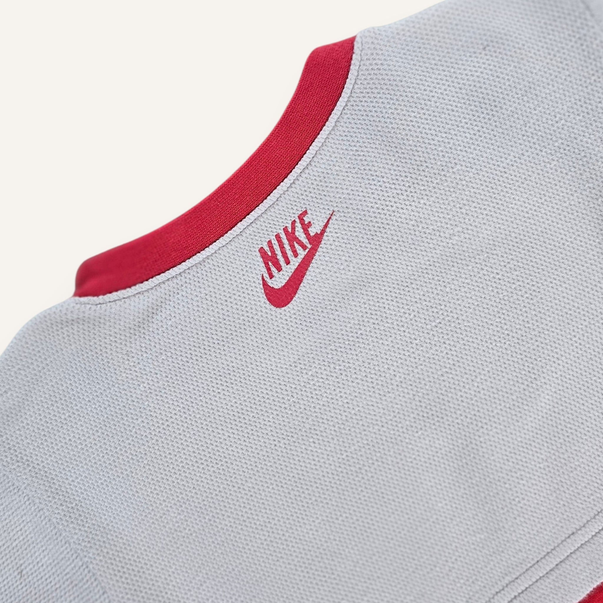 Y2K Red and White Nike Romper (12/18M)